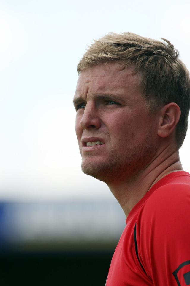  Eddie Howe was appointed Bournemouth boss when Jimmy Quinn was fired in 2008