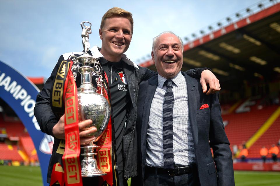  Eddie Howe returned back to Bournemouth and led them to the Premier League