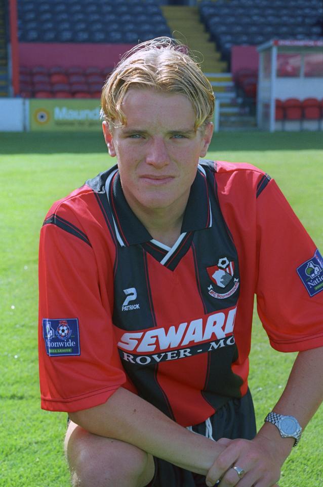  As a promising player, Eddie Howe was picked to play for England's under-21s