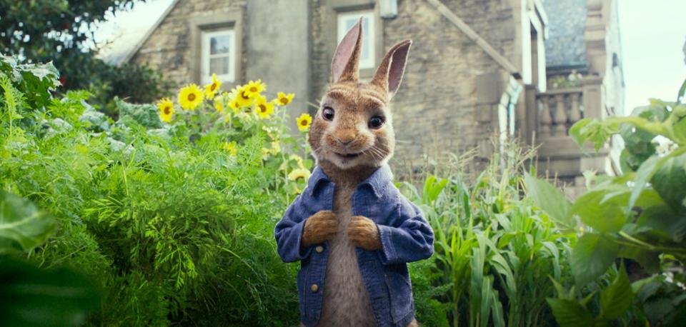  Peter Rabbit is back causing trouble in a brand new feature film