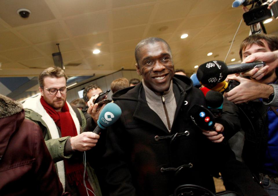  Clarence Seedorf has been named the new boss of Deportivo La Coruna