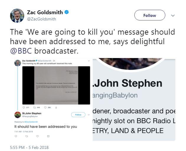  Goldsmith'a response to Mr Stephen