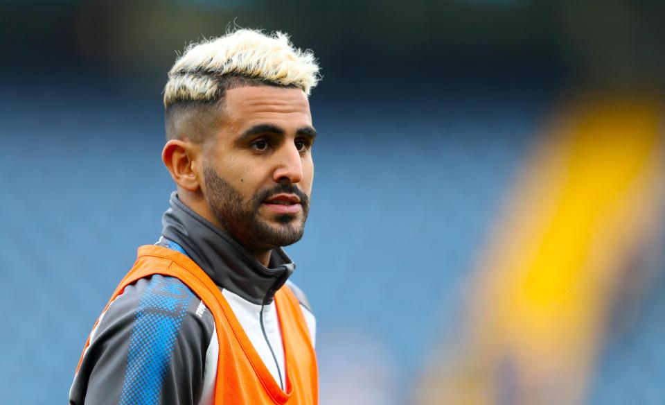 Riyad Mahrez is set to return to Leicester training and could face Man City this weekend