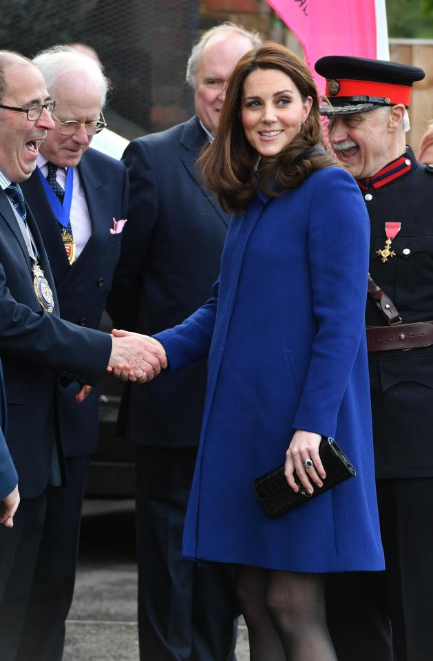  Kate smiles as she greets staff from the Action On Addiction Community Treatment Centre