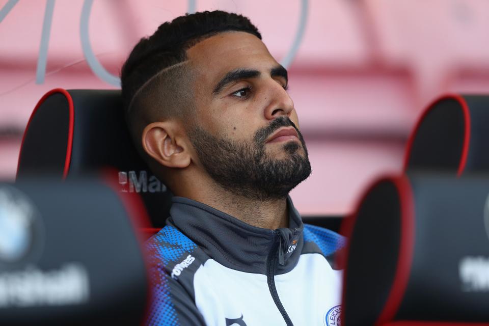  Riyad Mahrez has been warned over losing his wages for not turning up