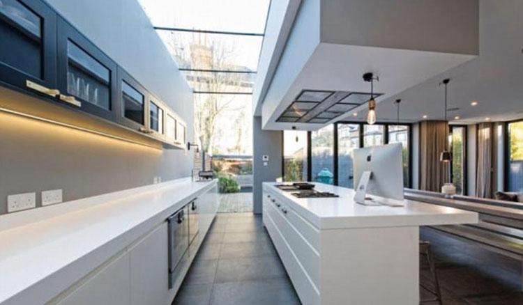 Professor Green's home fuses period features with modern design