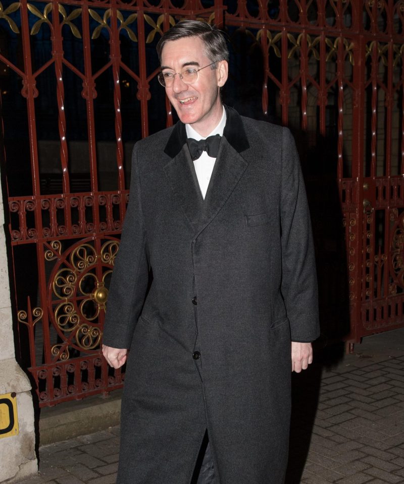  Popular backbencher Jacob Rees-Mogg was one of the star attractions