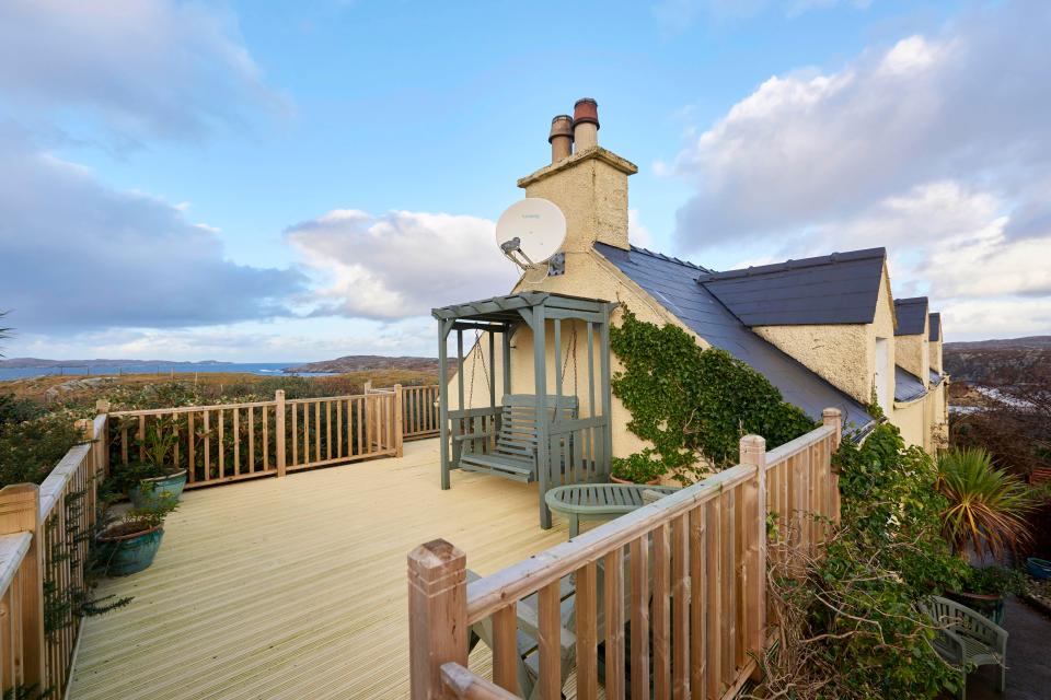  Imagine sitting out on this decking in summer and taking in the views around you