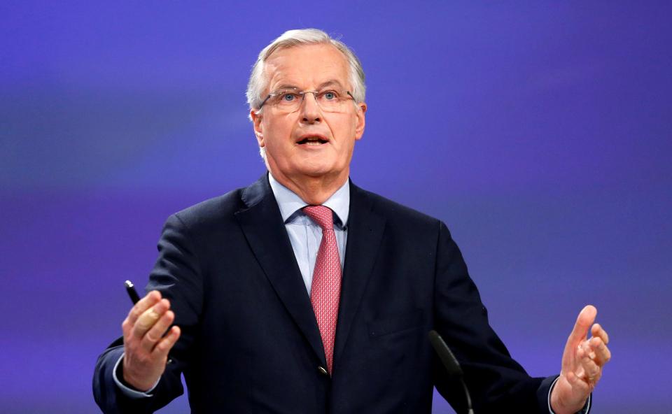  French President’s spokesman delivered a rebuke to the EU's chief negotiator Michel Barnier