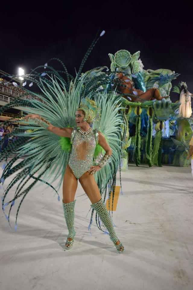  She described her the moment of dancing on the city's stage as a "fantastic feeling."