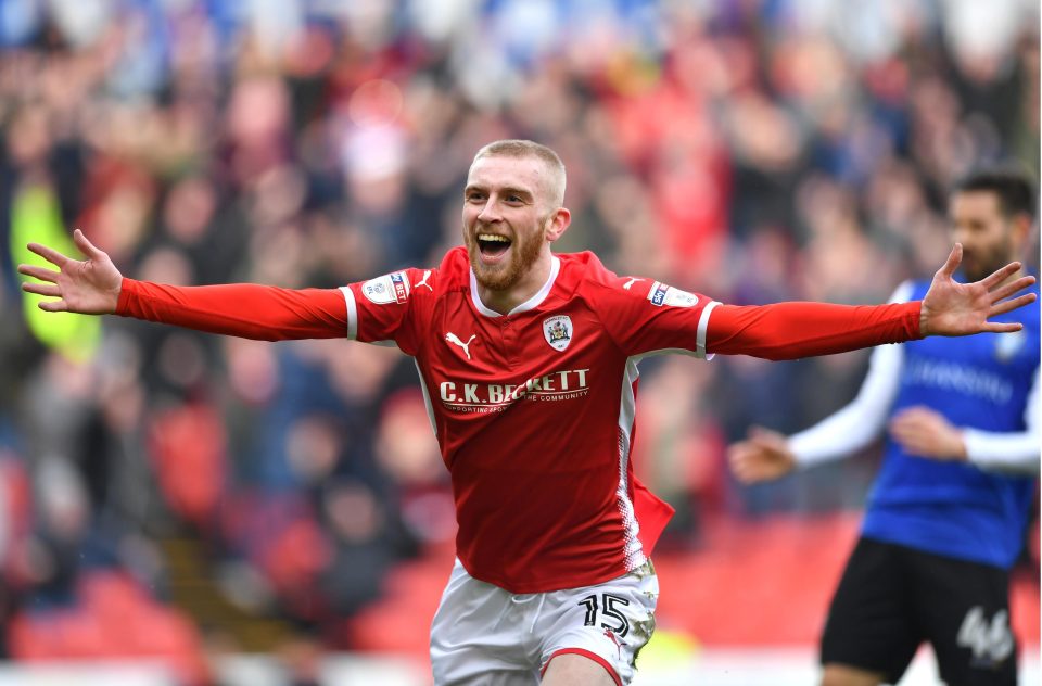 McBurnie came up with a vital equaliser for Barnsley