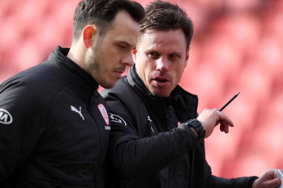 Barnsley's caretaker manager Paul Harsley