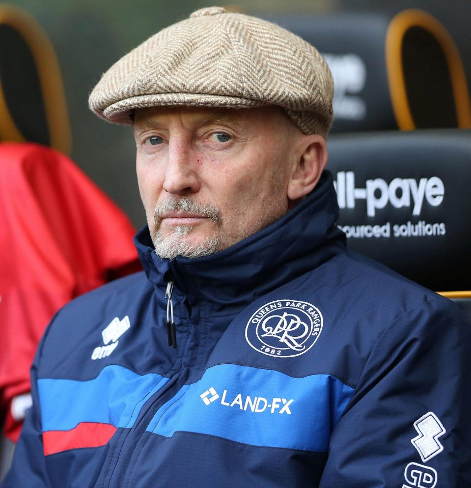  QPR boss Ian Holloway suffers the first-half blues