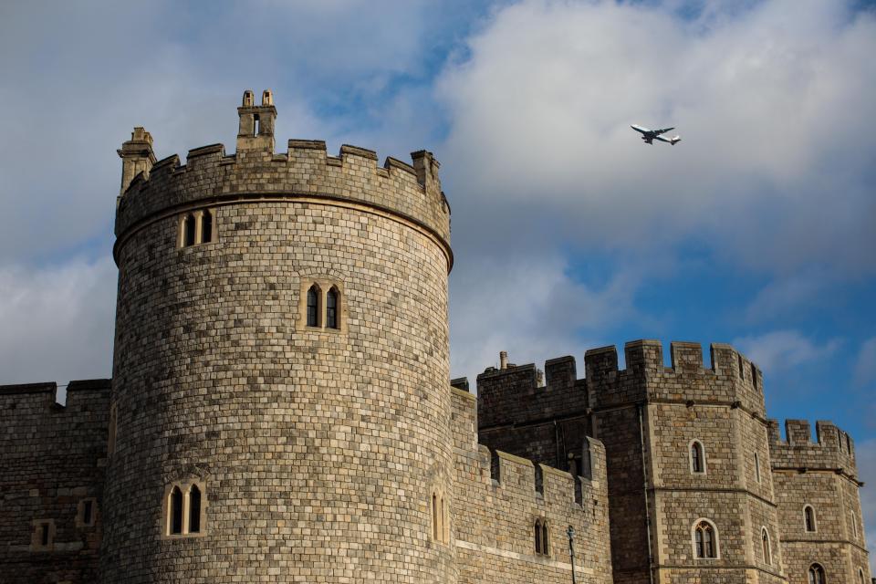 Planes have been banned from flying over Windsor on the day of Prince Harry and Meghan Markle's May wedding