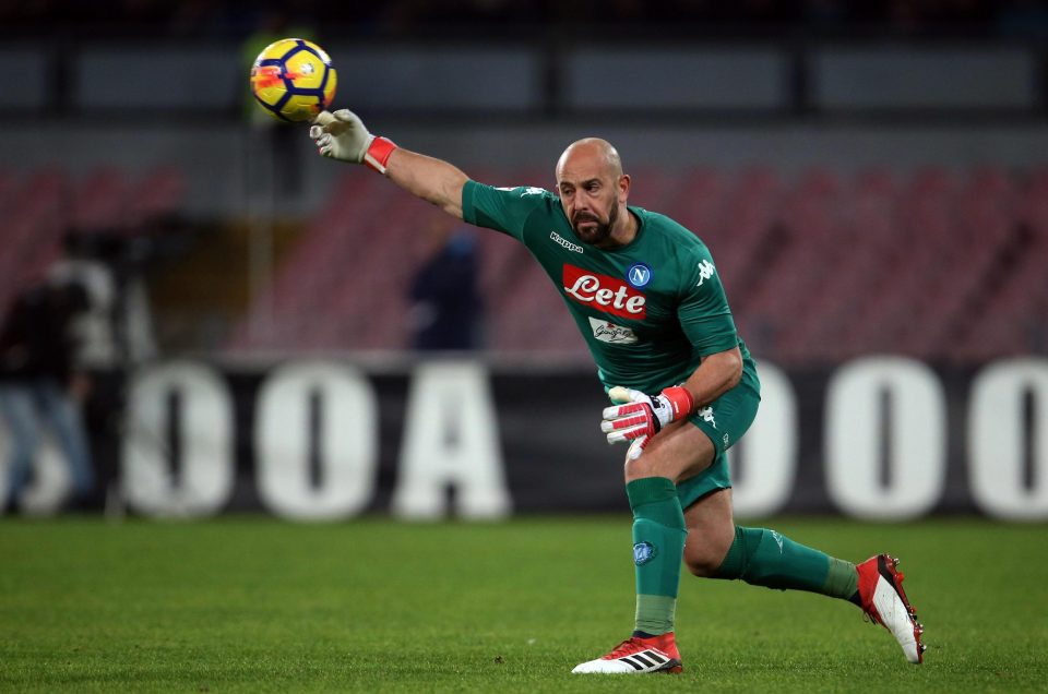 Pepe Reina could join AC Milan on free when contract with Napoli expires