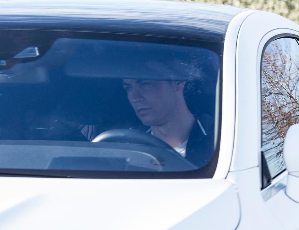  Cristiano Ronaldo likes to stand out in his Mercedes AMG S65