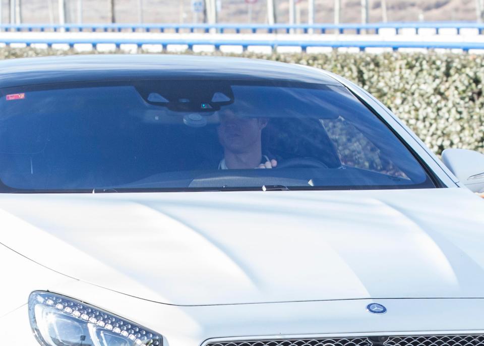  Five-time Ballon d'Or winner Cristiano Ronaldo favours German engineering with his Mercedes