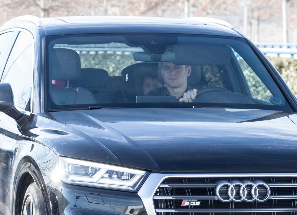  The Audi SQ7 driven by Toni Kroos is worth around £75k