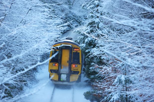 Train travel is being majorly disrupted by the Beast from East