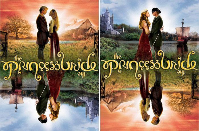  The logo on the Princess Bride DVD re-issues can be read as normal...or upside down!