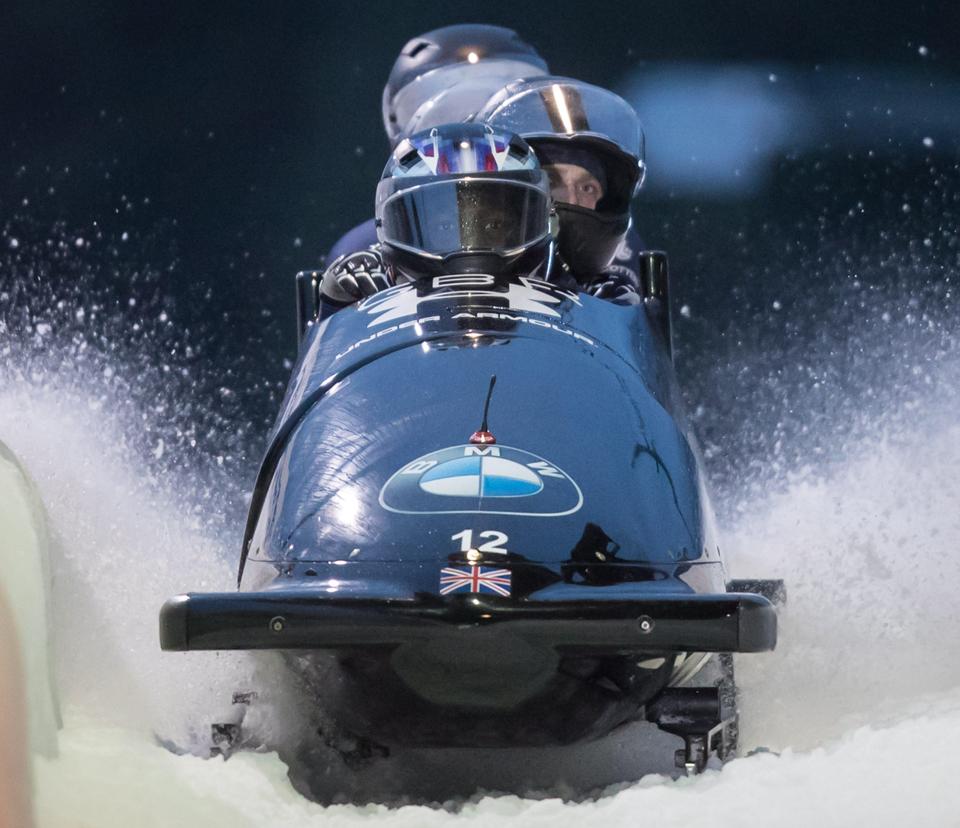  Toby is part of the ten-man British sliding squad in Pyeongchang