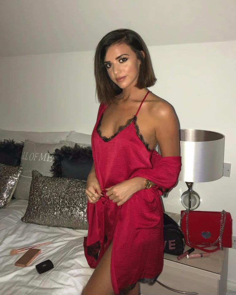  Lucy showed off Valentine's Day smalls from Primark on Instagram