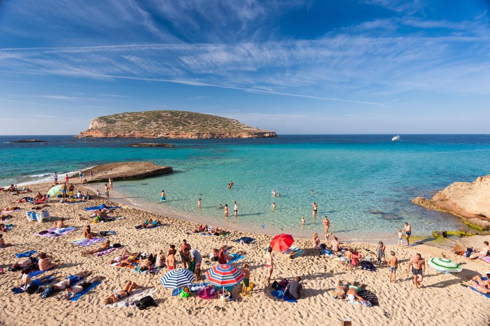  After you've had a good night's sleep, you'll want to head straight for the beach in Ibiza