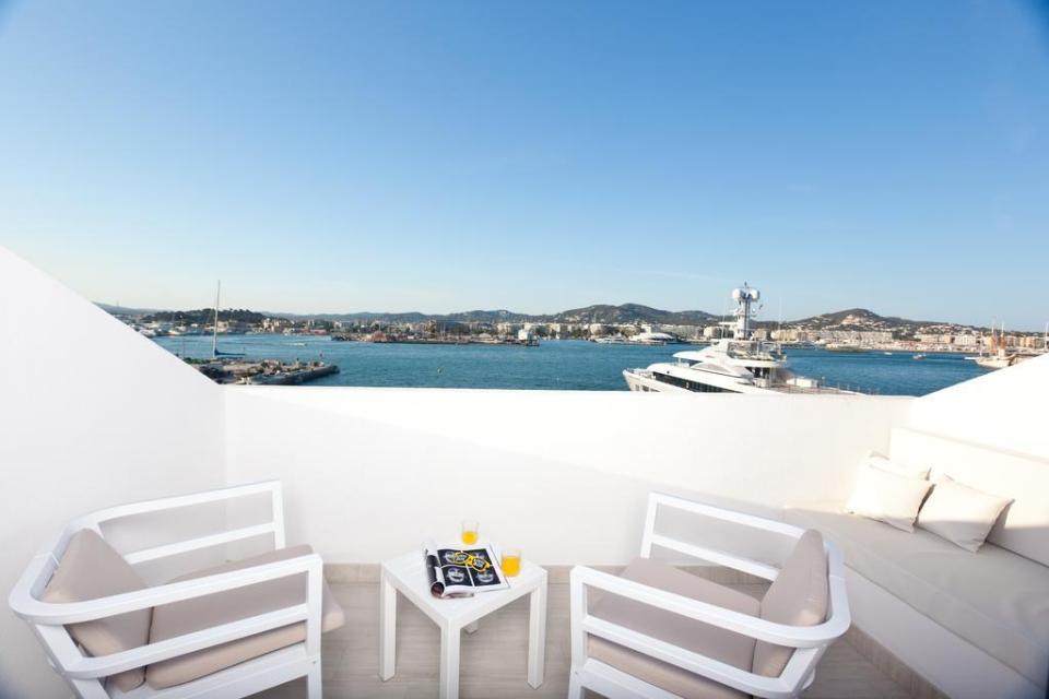  Ryans La Marina has views out over the port in Ibiza