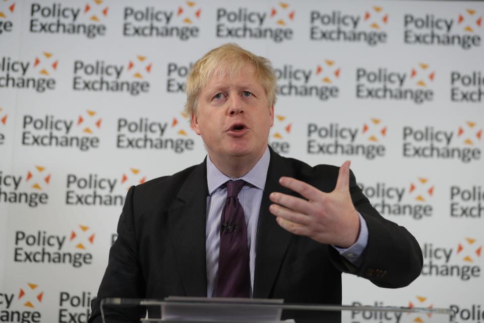  Boris Johnson warned of possible military strikes on Syria