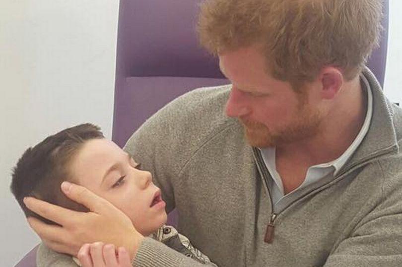  Ollie Carroll captured the nation's hearts when he met Prince Harry