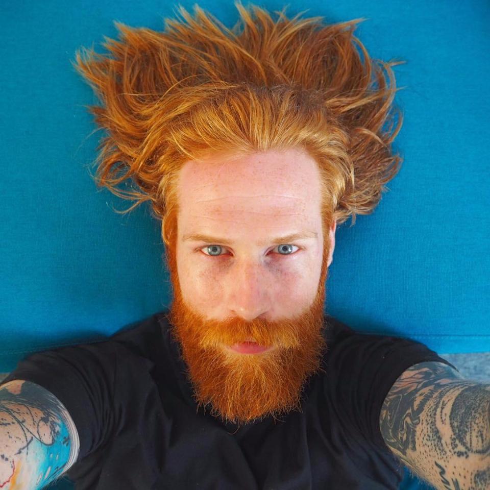  His ginger beard and urban-chic style has won over followers from all over the world on Instagram