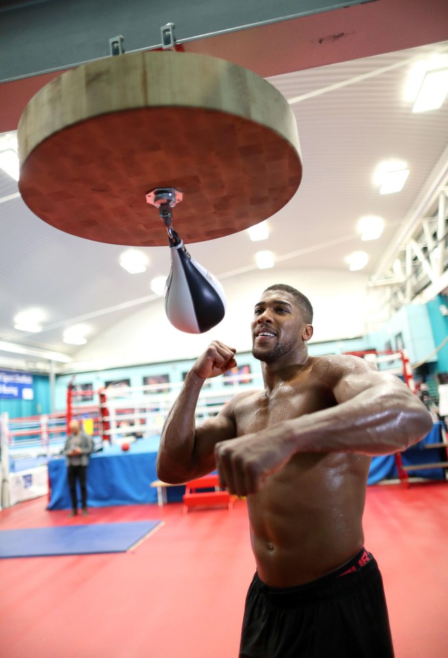 Anthony Joshua has revealed he is bored of talking about heavyweight rival Tyson Fury