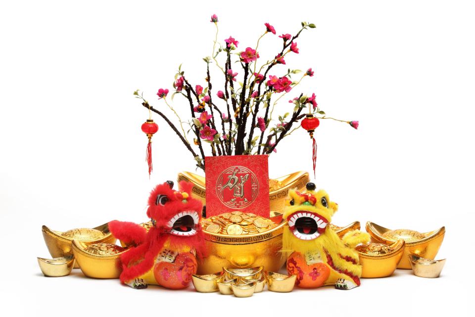  No decorations are too much for the Chinese New Year