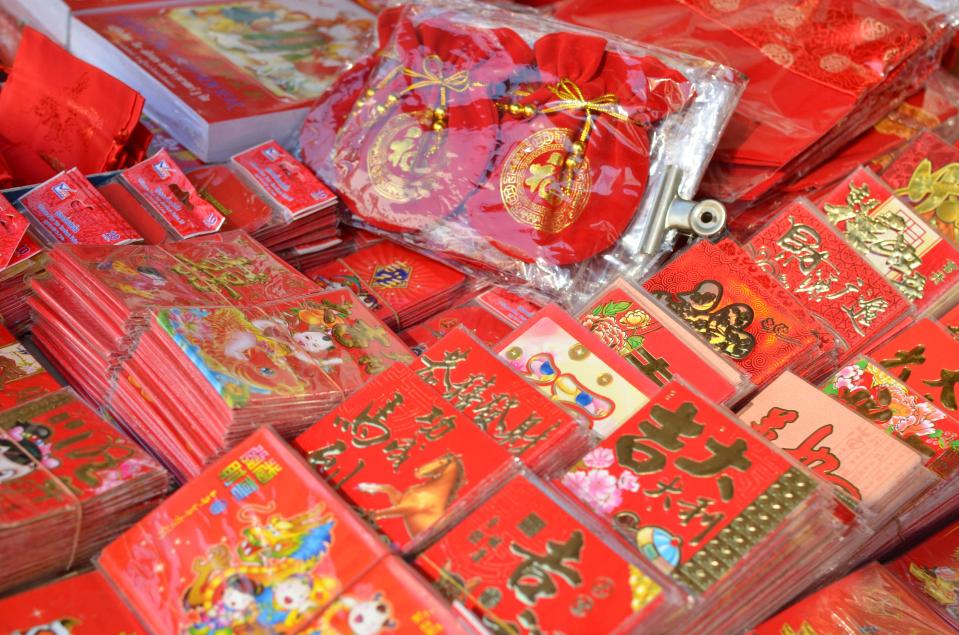  Cards are sent on Chinese New Year to wish good luck