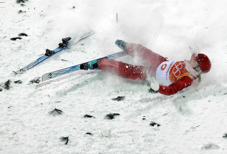 The Phoenix Snow Park was proving a tricky run to execute on the day for the Olympic finalists