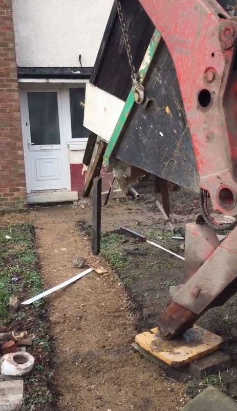  According to the owner of the skip company, the skip had been at the property for five weeks