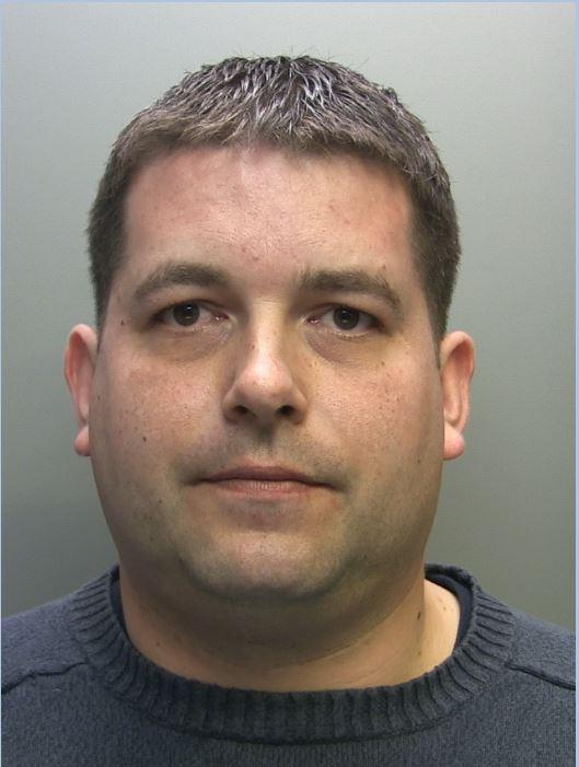  Kieran Farrer, 39, was jailed for four and a half years for his persistent acts of fraud that included him pretending to be disabled