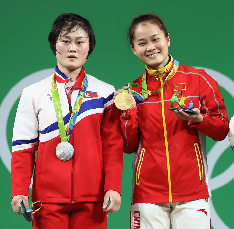  A former defector says underperforming athletes face being sent to the coal mines. Gold medal hopeful Hyo Sim-Choe, left, walked away with silver at the Rio Olympics