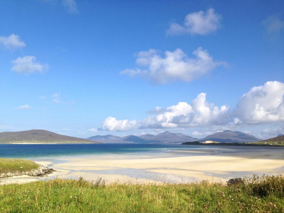 Luskentyre on the Isle of Harris came in 2nd place on the list 