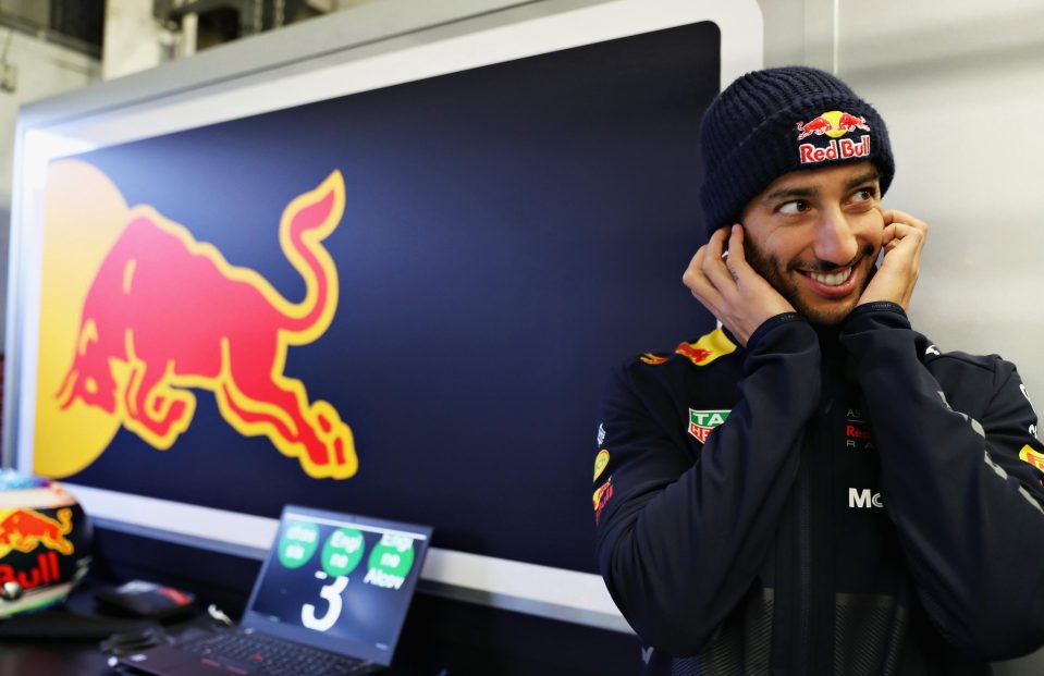 Daniel Ricciardo crashed Red Bull's brand new Formula One car