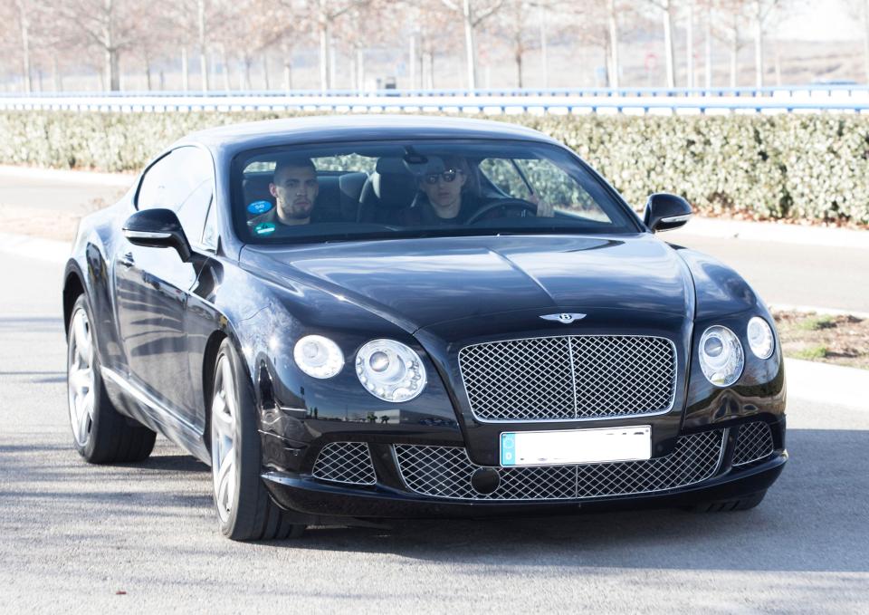  Luka Modric loves to ride his Bentley to training