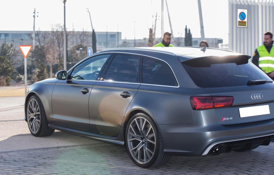  The Audi RS6 Quattro Rafael Varane drives retails at around £80k