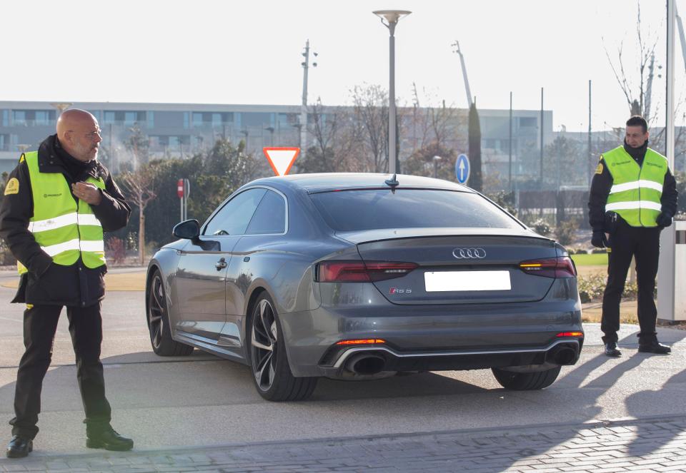  The Audi RS5 appears to be the choice of car for Real Madrid's stars who have a deal with the car giant