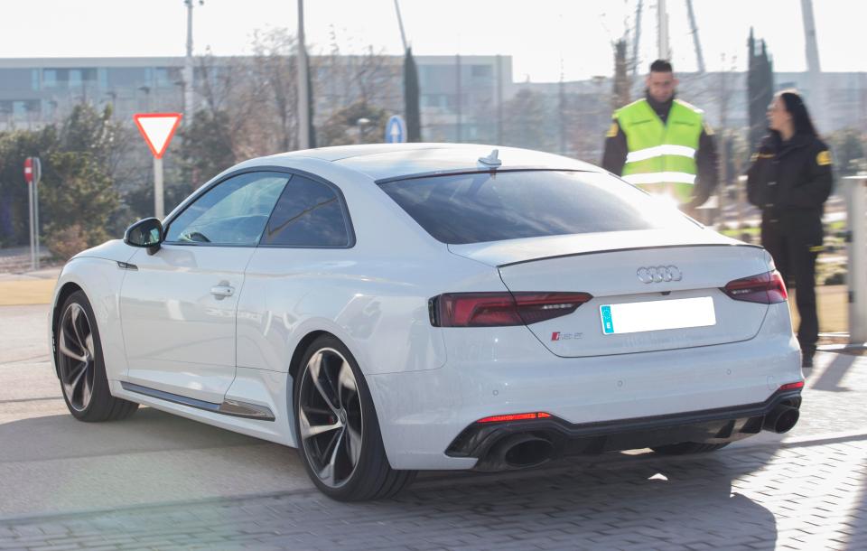  The RS5 that Lucas Vazquez rides is worth around £62k