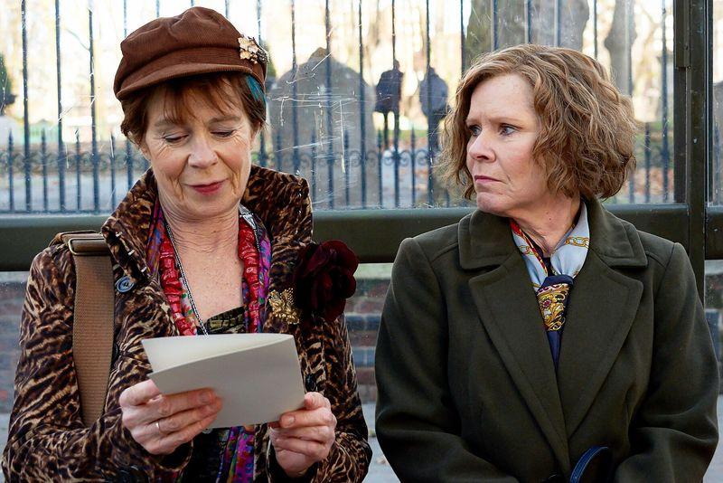  Celia in the film Finding Your Feet with Imelda Staunton