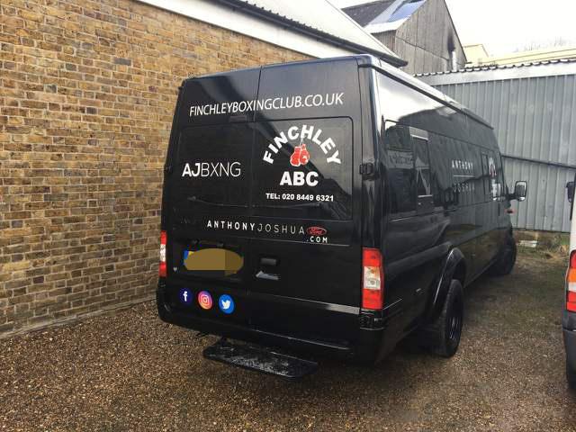  Anthony Joshua bought the kids at his old gym a new minibus