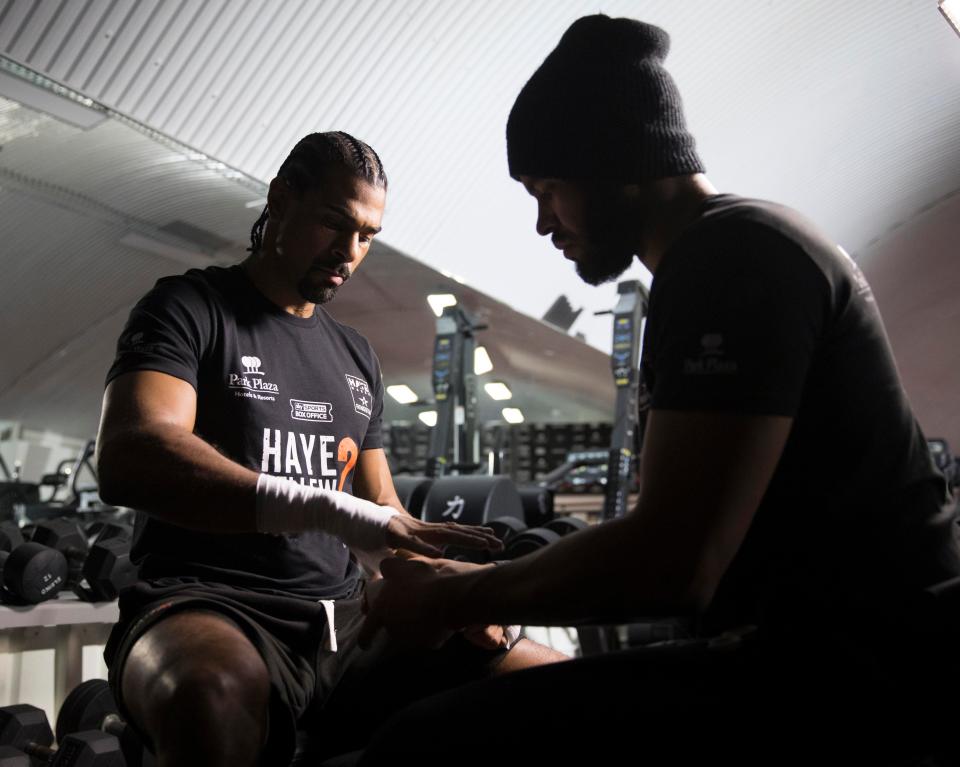 Haye has promised to be calm in the build up to his second fight with Bellew