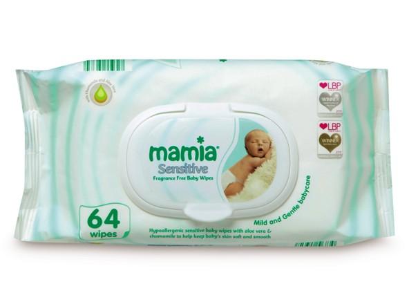 Grab your free sample of Aldi Mamia baby wipes online