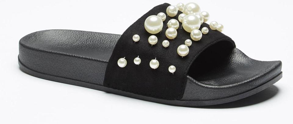 The Be You Pearl slider sandal is only £9.99