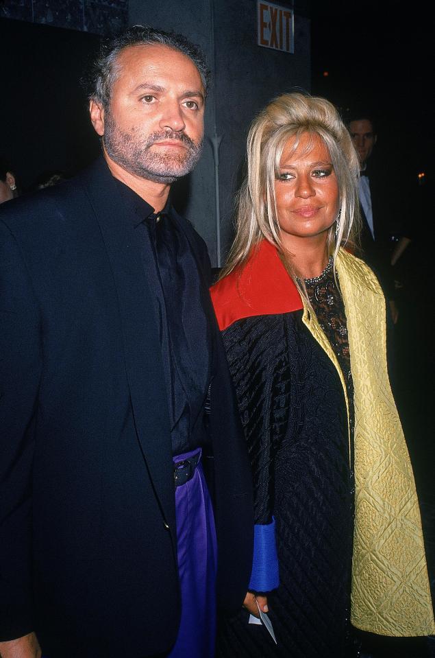  Gianni Versace with his sister Donatella in 1990. He was shot and killed aged 50 in 1997